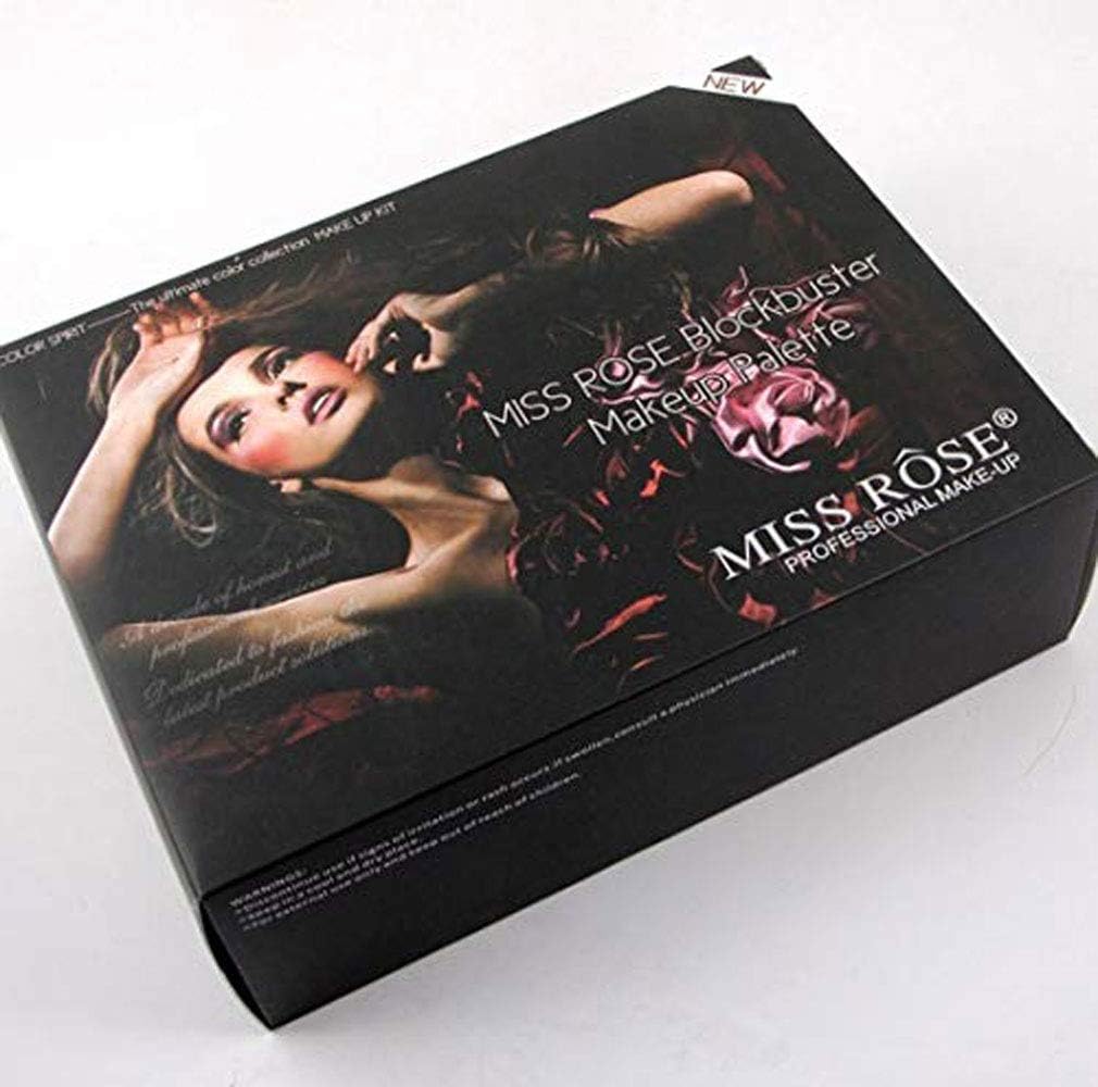 MISS ROSE 180 Colors Professional Eyeshadow Palette Makeup 日本国