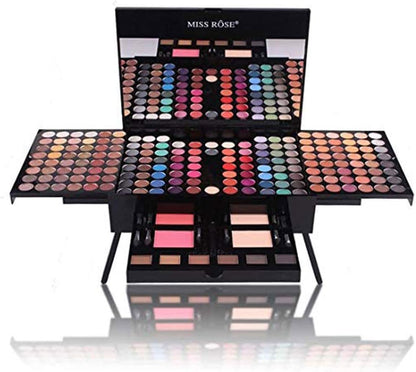 MISS ROSE 180 Colors Professional Eyeshadow Palette Makeup 日本国