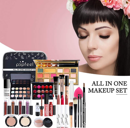 Full Beauty Cosmetics Set, Makeup Kit, 27 Piece Set 日本国