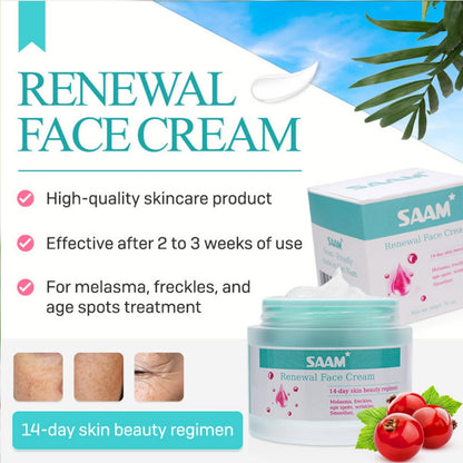 SAAM Renewal Face Cream for Hyperpigmentation