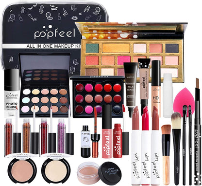 Full Beauty Cosmetics Set, Makeup Kit, 27 Piece Set 日本国