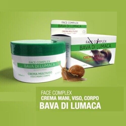 BAVA DI LUMACA -FACE COMPLEX SNAIL SLIME ANTI-WRINKLE FACE CREAM 50ML By Italy