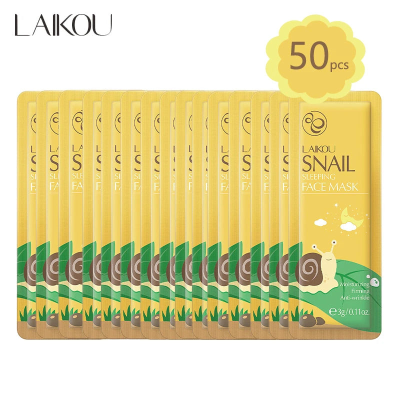 LAIKOU Sakura Moisturizing Sleeping Face Mask Night Repairing