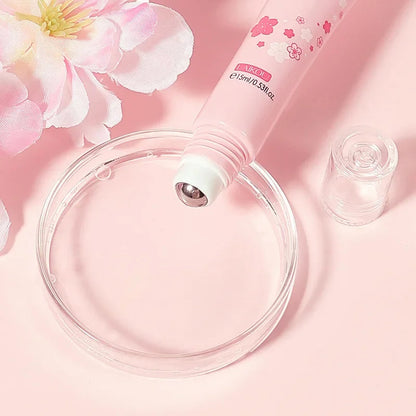 LAIKOU Sakura Eye Serum Eye Roller Massage Hyaluronic